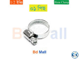 high quality 1 piece stainless steel clamp for hose pipe