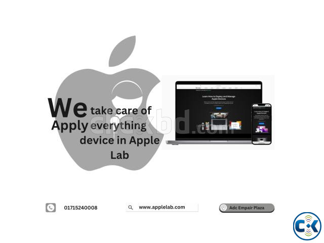 We take care of everything Apply device in Apple Lab large image 0