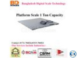Digital Platform Scale 10 Ton Capacity.