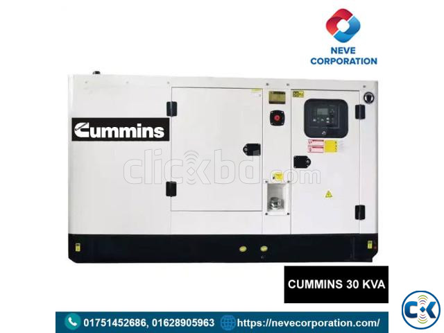 cummins generator cummins 30 kva diesel generator - BD large image 0