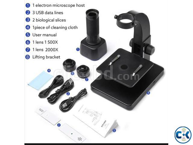 Microscope Camera 0-2000x Mobile Watch Repair Tool Wifi USB large image 2