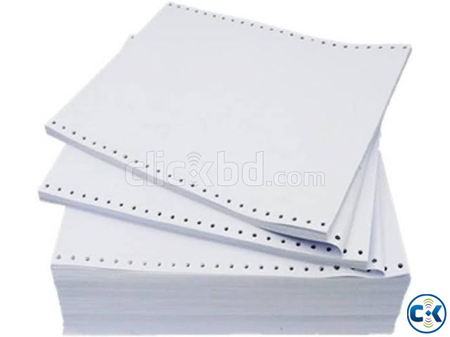 Continuous sheet paper 500 sheet per box large image 2