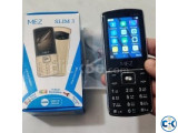 MEZ SLIM 3 Super Slim Metal Phone With Warranty