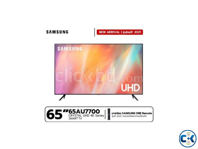 Samsung 65 AU7700 UHD Smart LED tv large image 0