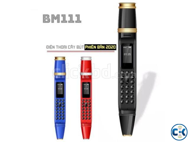 BM111 Pen Mobile Phone With Fan large image 1