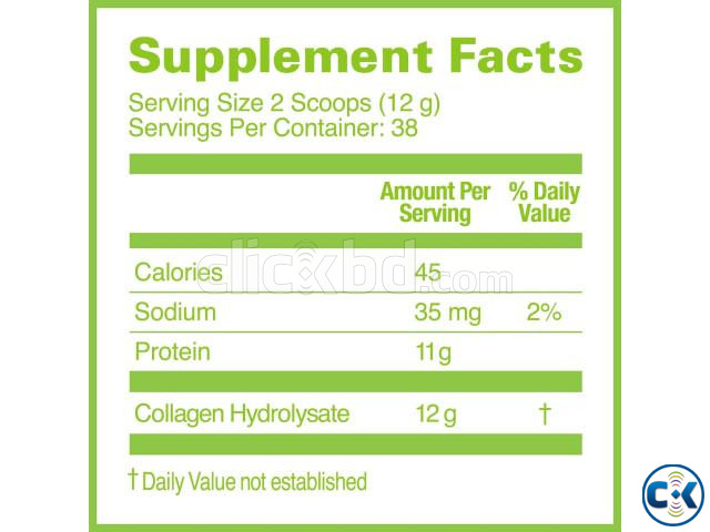 Collagen Hydrolysate - 454g large image 3