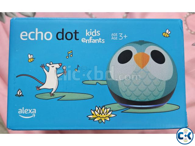 Echo Dot 5th Gen Kids Owl large image 0