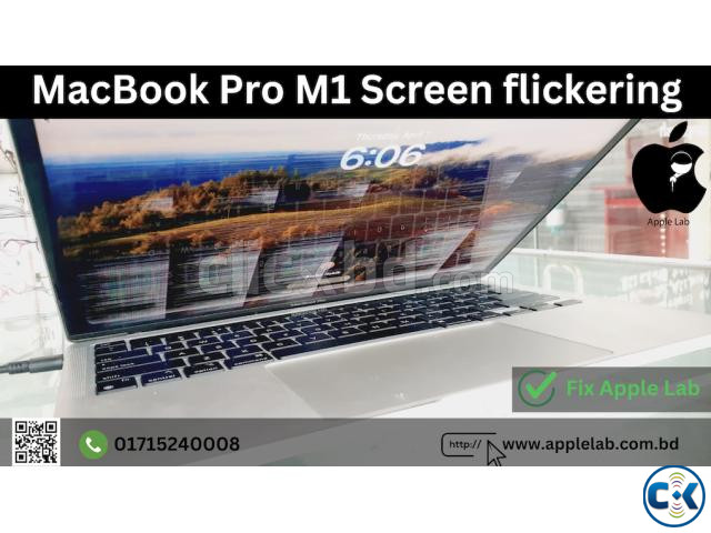 MacBook Pro M1 Screen flickering large image 0