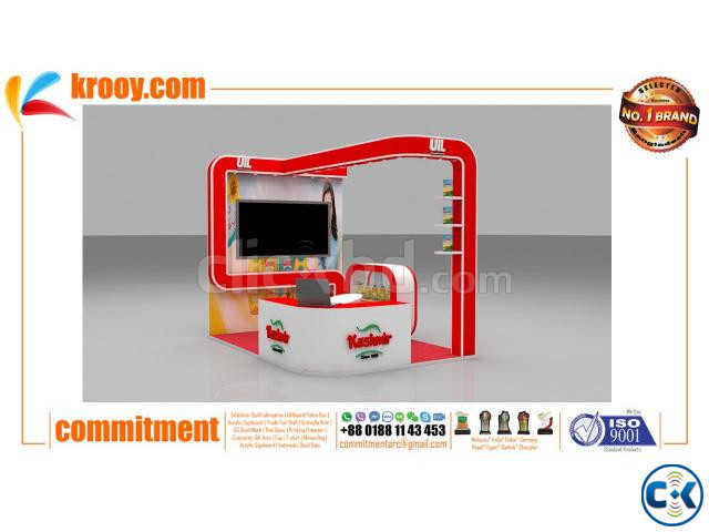 Custom Exhibition Stall Design and Build Service To Make large image 1
