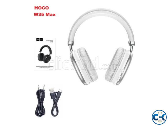 Hoco W35 Max Bluetooth Headphone 90 Hour TF Card large image 0