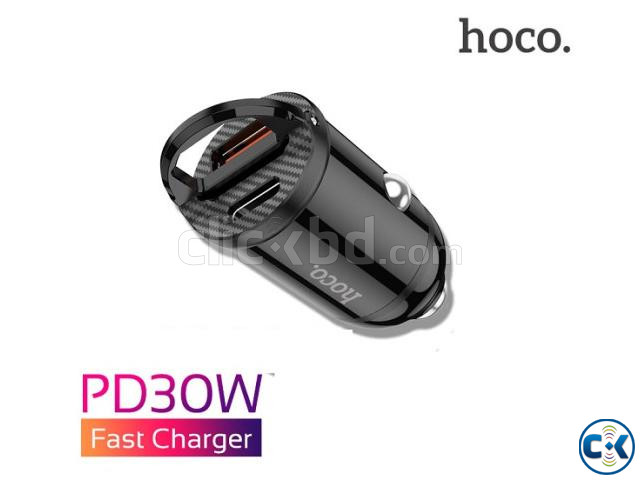 Hoco NZ2 PD 30W With QC 3.0 Car Charger large image 0