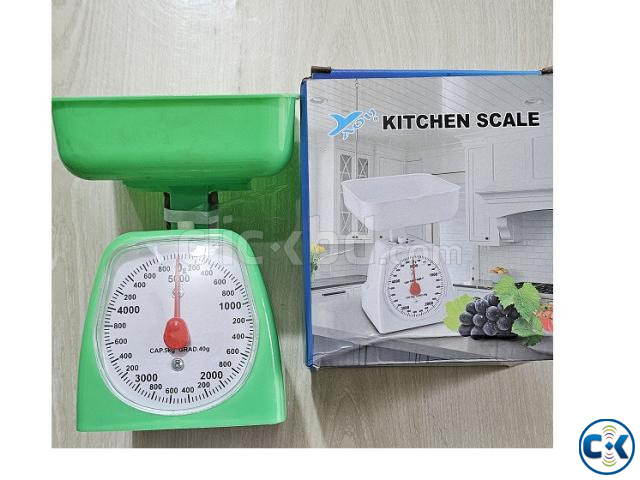AOU Analog Kitchen Scale 5Kg large image 4