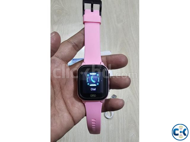 Smart2023 C005 GPS Calling Kids Watch With Camera Pink large image 4