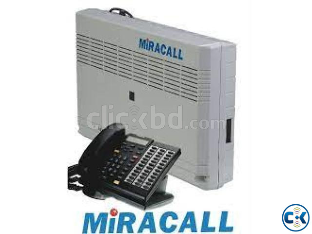Miracall 308 8-Line Office Home Intercom PABX Machine in BD large image 0
