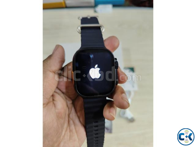 A.pple Watch 8 Ultra A2859 Smartwatch Clone With Apple Logo large image 2