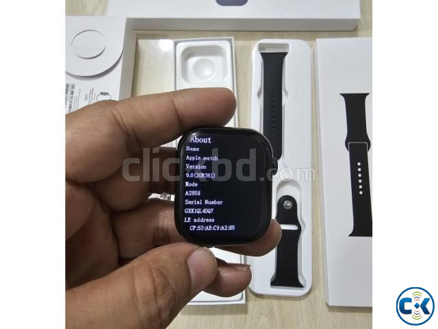A2858 Apple Watch 8 Curve Full Display Apple Logo Wireless C large image 2