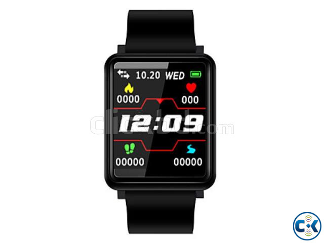 F1 Smart Watch Color Touch Screen Black large image 0