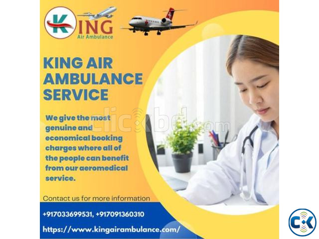 Hire King Air Ambulance Services in Patna for Top-Class Medi large image 0