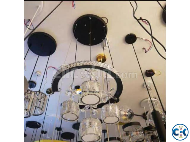 Modern LED dining lamp single ceiling pendant large image 1