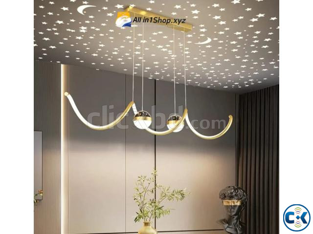 Morden LED Pendant Lamp Dimmable Height-Adjustable Hanging large image 0