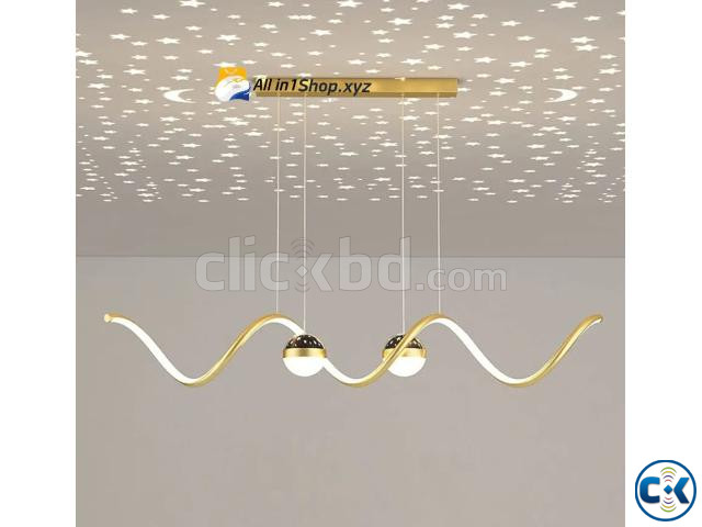 Morden LED Pendant Lamp Dimmable Height-Adjustable Hanging large image 3