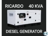 40 kva Ricardo Generator for sale price bd