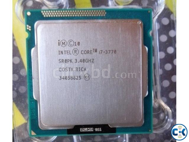 Intel Core i7-3770 - i7 3rd Gen 3.4GHz Fresh and Running large image 0