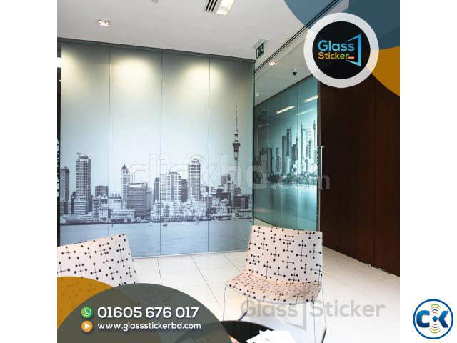 Print Frosted Glass Sticker Price In Bangladesh large image 1