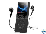 D8 Bluetooth MP3 MP4 Music Player FM Radio Black