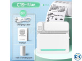 C19 Mini Pocket Bluetooth instant Thermal Printer