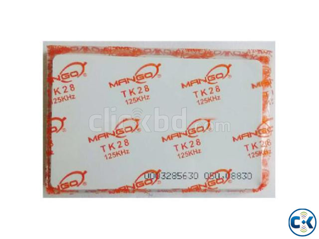 Mango TK28 Thin Proximity RFID Card price in bd large image 0