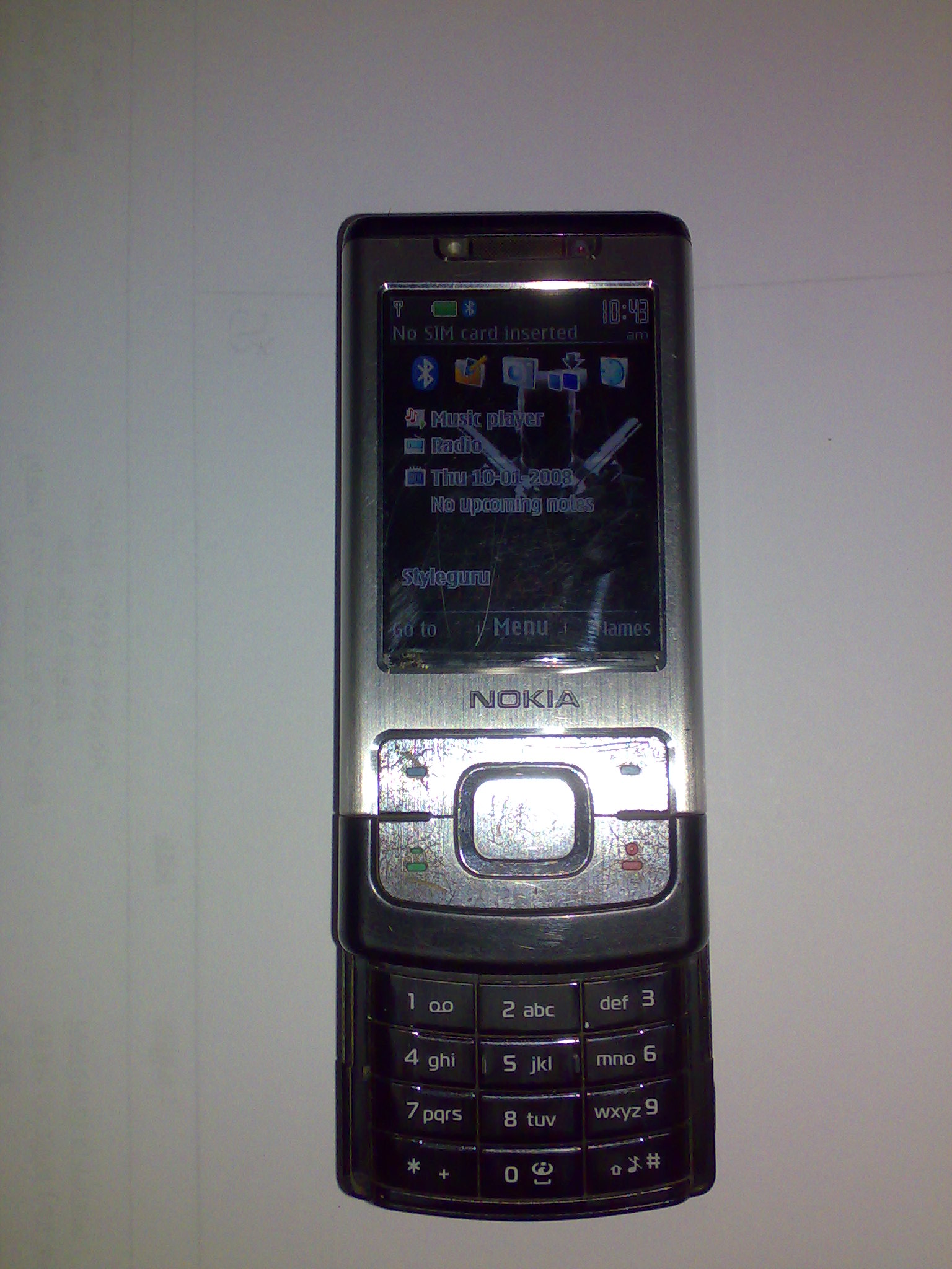 Nokia 6500 Slide only 30 mnts used large image 0