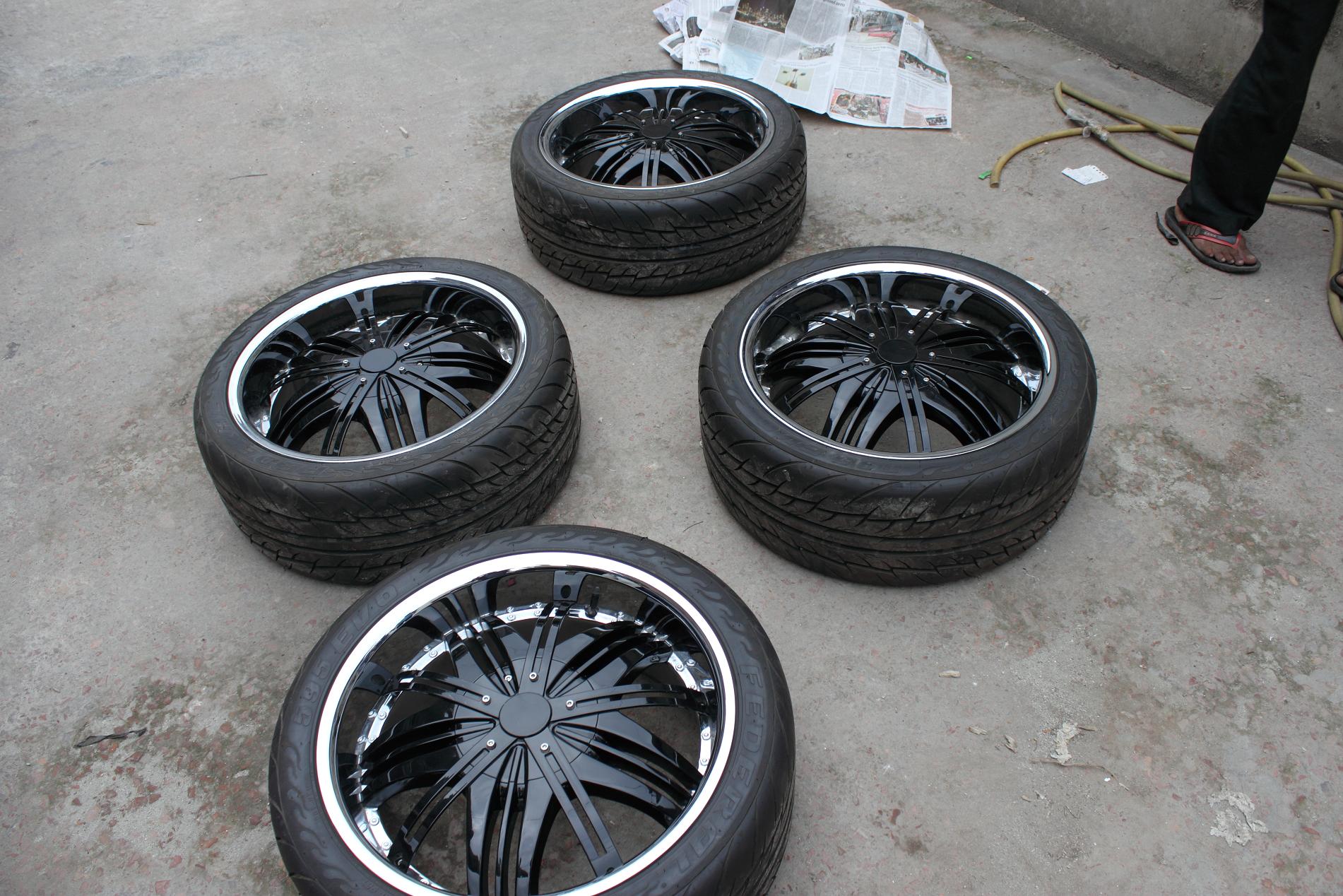 20 Inch Rim and Tire brand new  large image 0