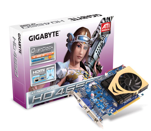 Gigabyte ATi Radeon HD 4650 1GB GDDR2 large image 0