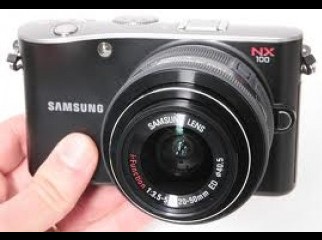 BRAND NEW Samsung NX100 Interchangeable Lens 14 Me