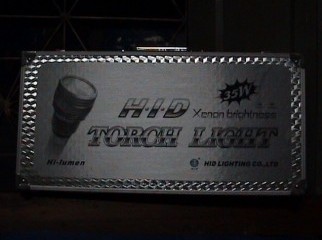 HID flashlight 35 watt rechargeable for sale