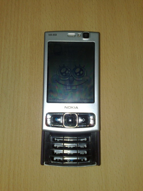 Model-N95 8GB Silver color Made in Finland large image 1