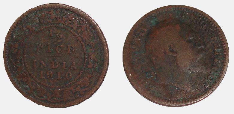 Antiq coin of India large image 0