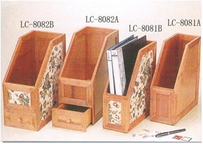 Bamboo made file cabinet large image 0