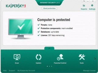 Kaspersky Internet Security- 2012 license code