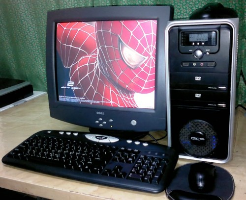 INTEL 2.8 GHZ PC WITH MONITOR large image 0