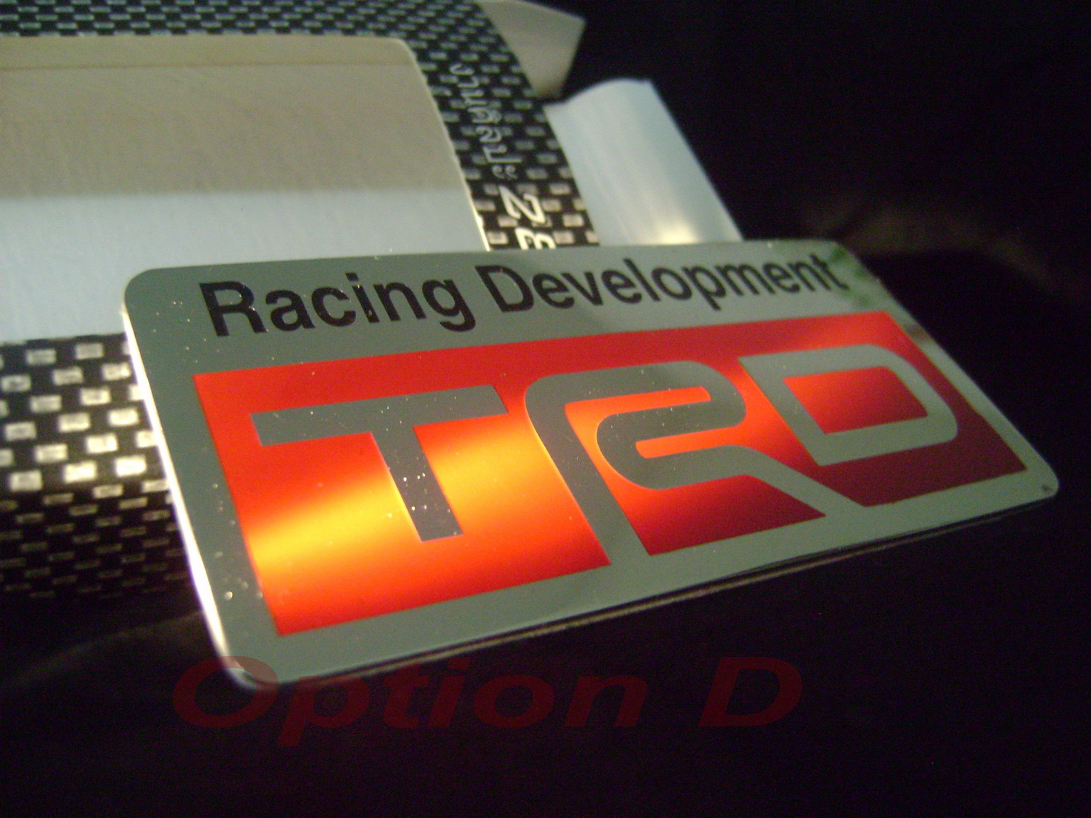 Imported TRD Badges large image 0