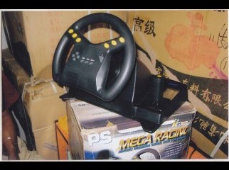 Play Station1 2 3 Racing Game Controller Wheel-Gear console
