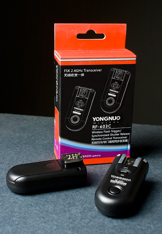 Yongnuo RF-603C wireless flash trigger for canon large image 2