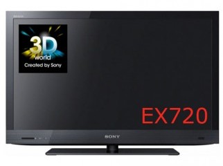 Sony EX 720 KDL-55EX720. 55 inch 3D led