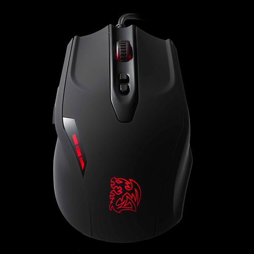 ThermalTake eSports Black Gaming Mouse 4000 DPI large image 1