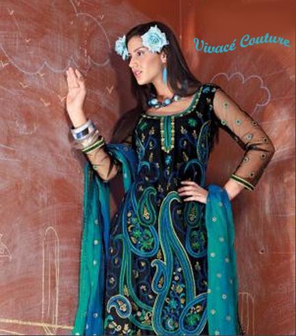 Vivac Couture - Exclusive Indian Pakistani salwar kamiz large image 1