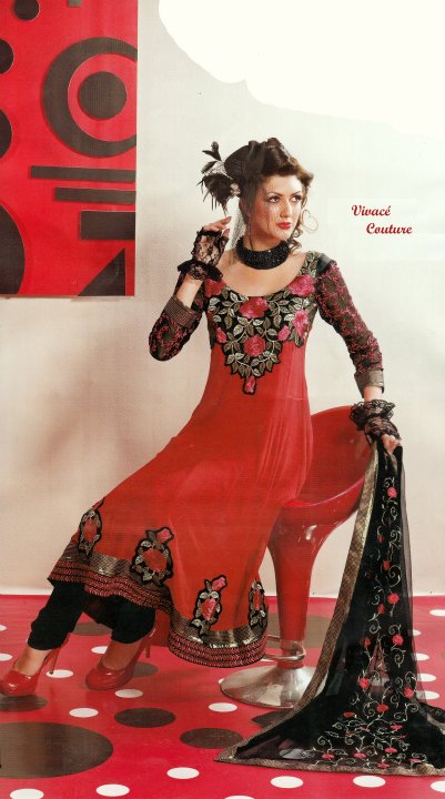 Vivac Couture - Exclusive Indian Pakistani salwar kamiz large image 2