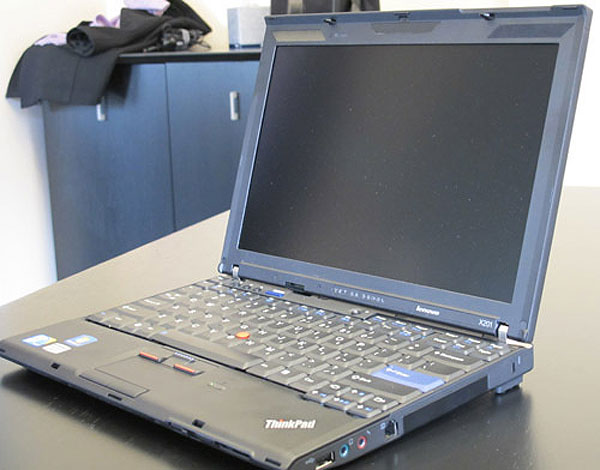 Lenovo X201 I7-640LM 4GB 2.13GHz 320GB Laptop large image 0