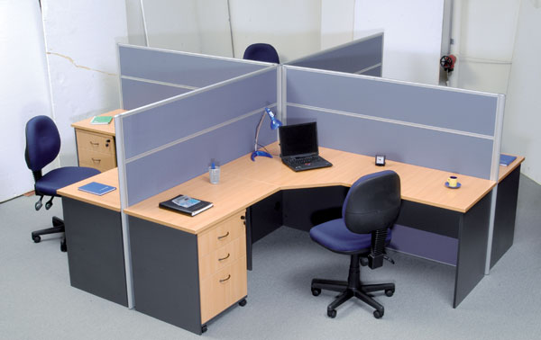 Workstation Office Partition low height partition large image 0